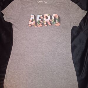 Aero Gray Graphic T-Shirt